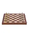 Schach Rom - T4 - Mahagoni / Metall