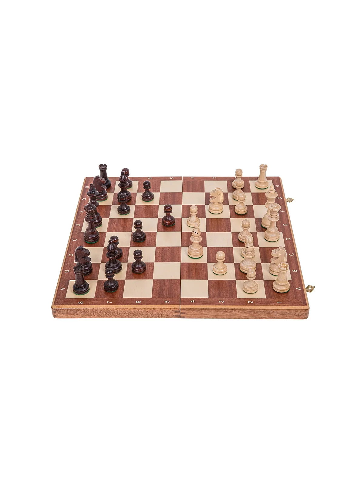 Schach Turnier Nr. 4 Plus - Mahagoni