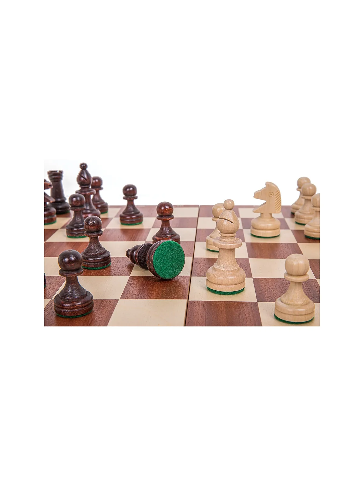 Schach Turnier Nr. 4 Plus - Mahagoni