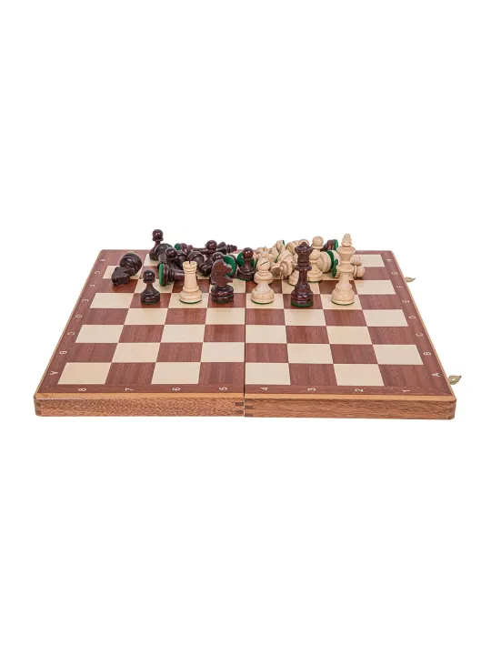 Schach Turnier Nr. 4 Plus - Mahagoni