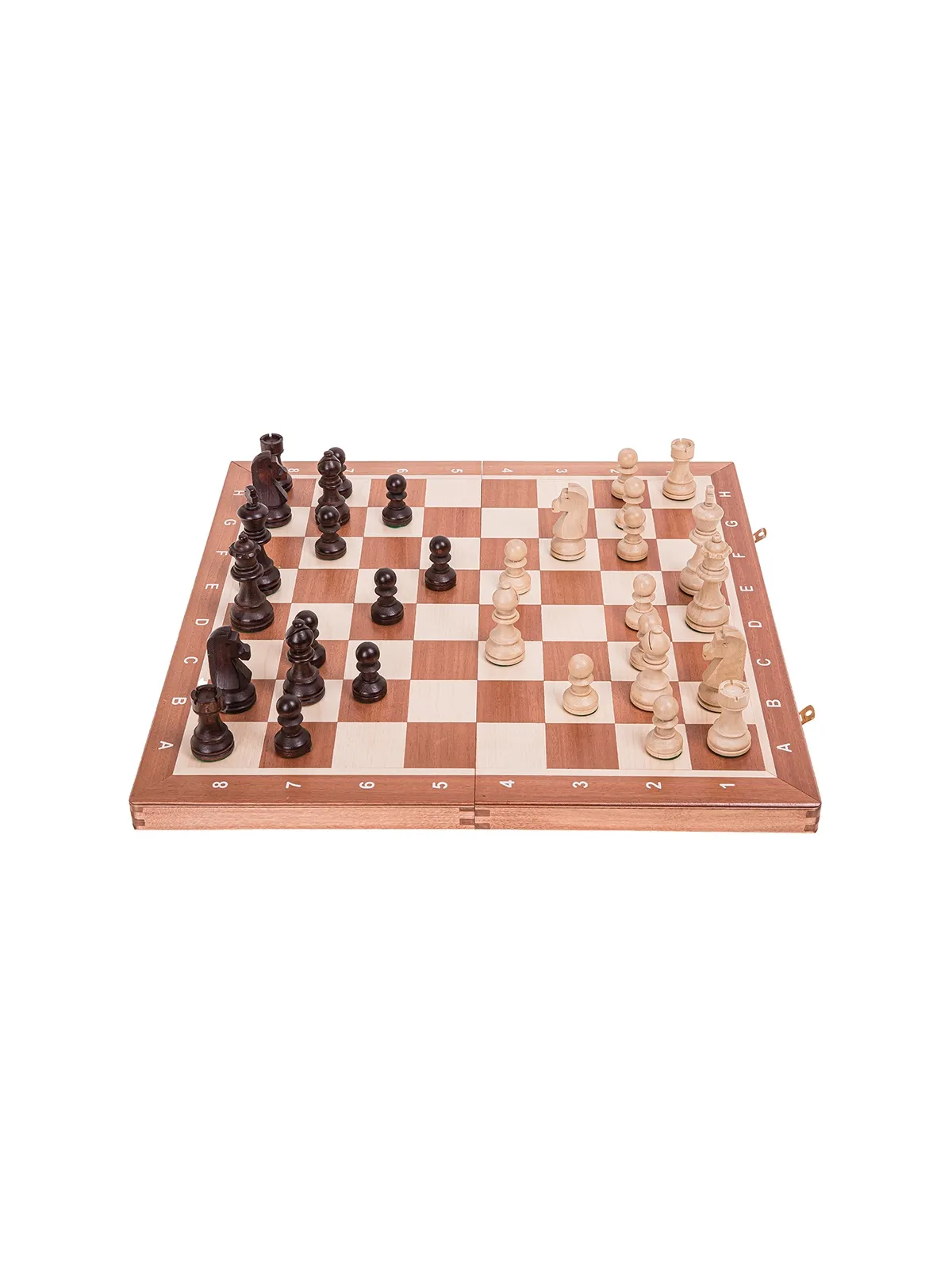 Schach Turnier Nr. 5 - Mahagoni WW