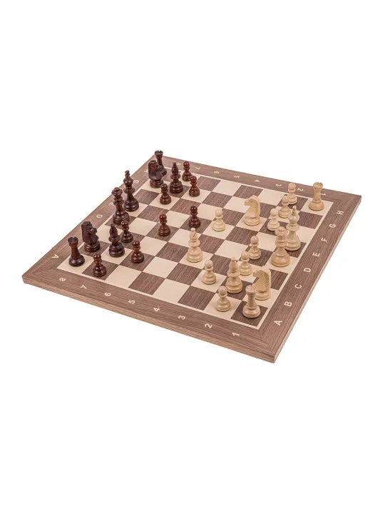 Profi Chess Set No 5 - Mahogany Lux