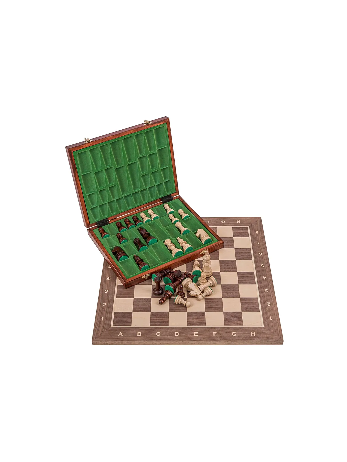 Profi Chess Set No 5 - Mahogany Lux