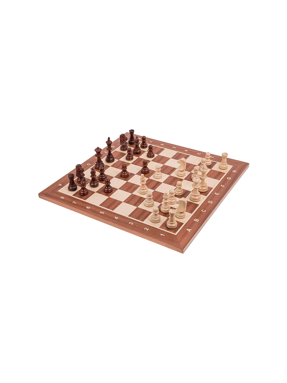 Profi Schach Set Nr 5 - Mahagoni