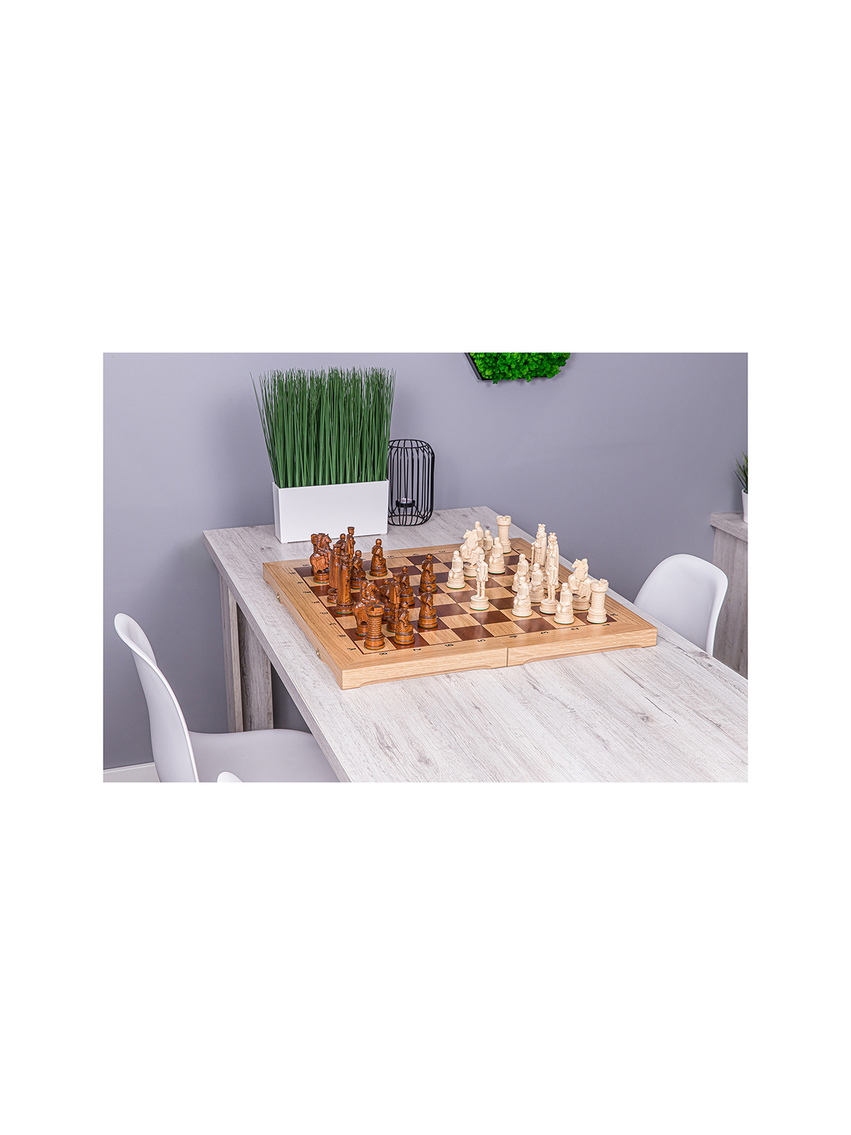 Schach Loire - Eiche - Online Schach Shop - sklep-szachy.pl