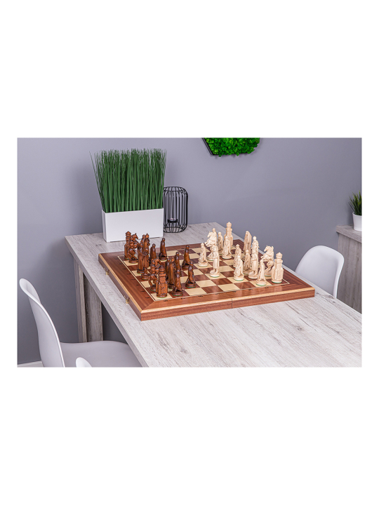 Schach DONAU - Mahagoni - Online Schach Shop - sklep-szachy.pl