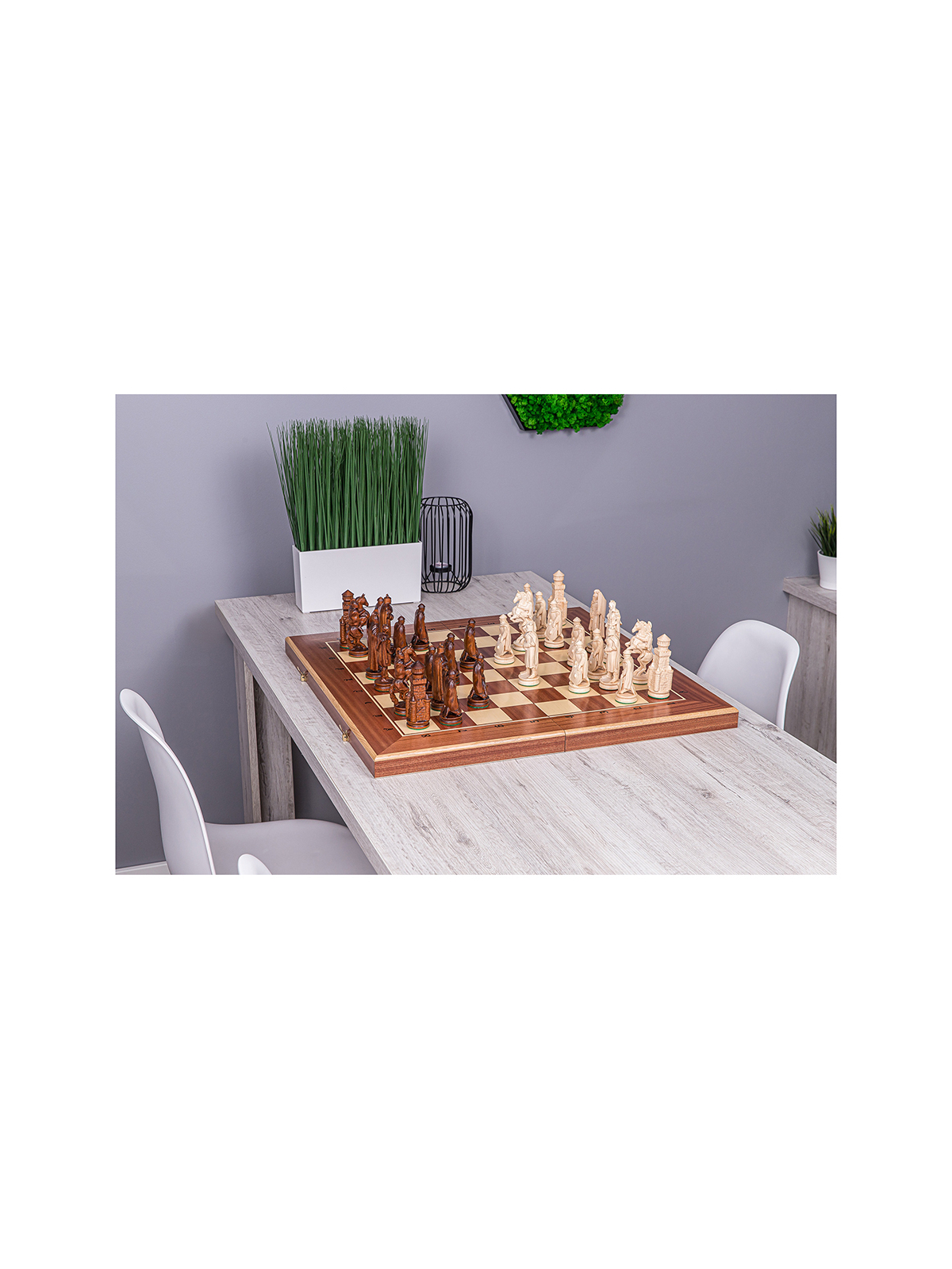 Schach DONAU - Mahagoni - Online Schach Shop - sklep-szachy.pl