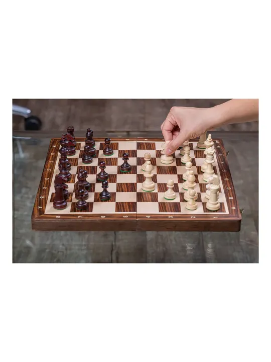 Schach Turnier Nr. 4 - Palisander - Schach Shop - sklep-szachy.pl