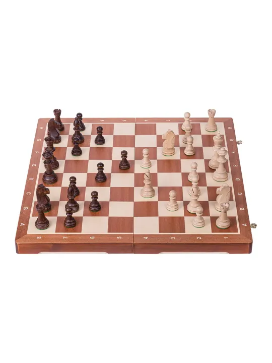 Schach Turnier Nr. 6 - Mahagoni Exlusiv- Schach Shop - sklep-szachy.pl