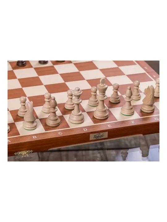 Schach Turnier Nr. 6 - Mahagoni Exlusiv- Schach Shop - sklep-szachy.pl