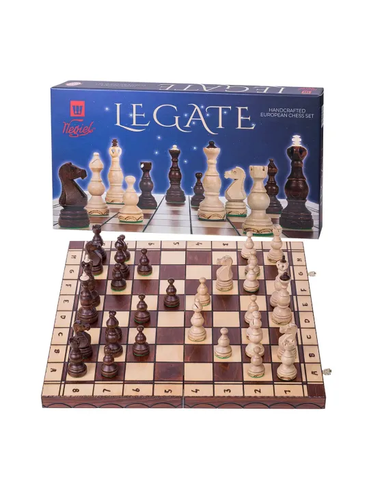 Wooden Chess Legate - Online Chess Shop -  sklep-szachy.pl