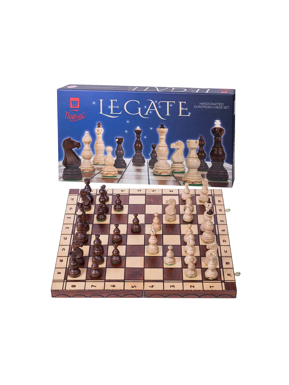 Wooden Chess Legate - Online Chess Shop -  sklep-szachy.pl