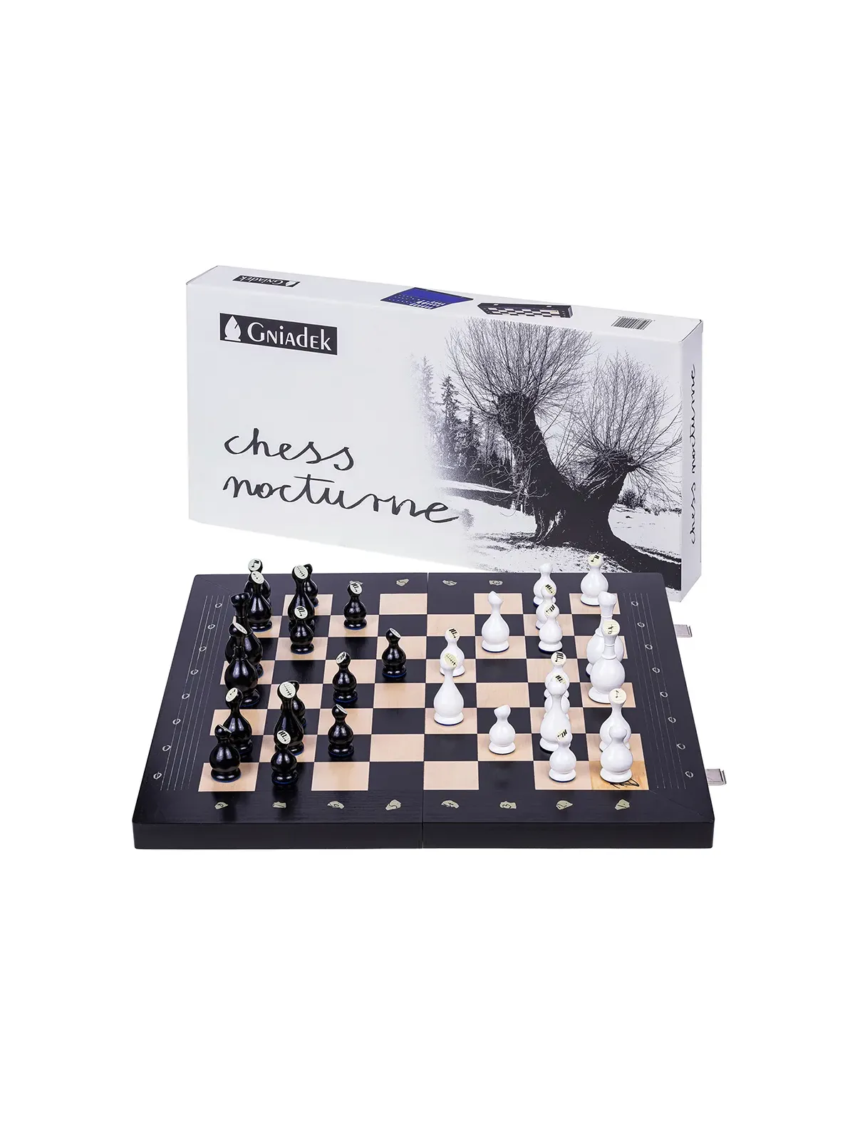 Schach aus Holz Nocturne by Chopin - Online Schach Shop