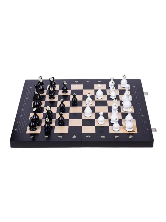 Schach aus Holz Nocturne by Chopin - Online Schach Shop