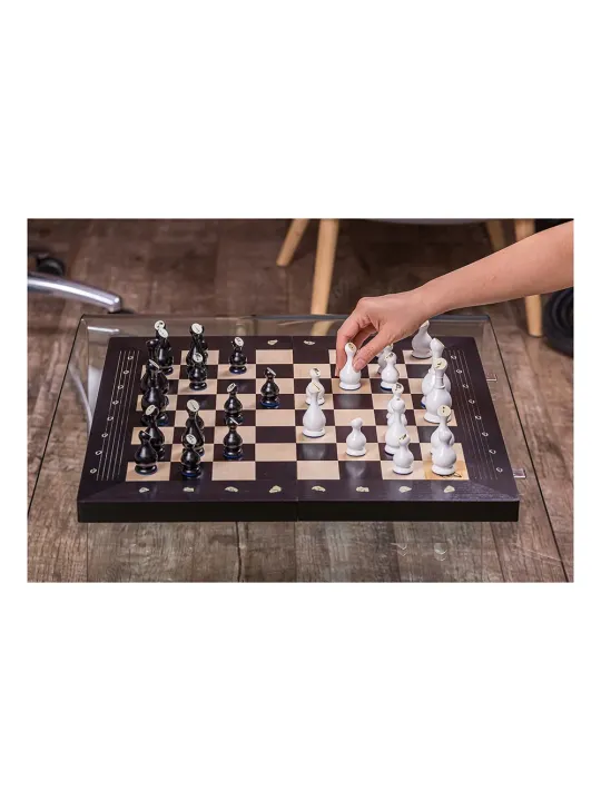 Schach aus Holz Nocturne by Chopin - Online Schach Shop