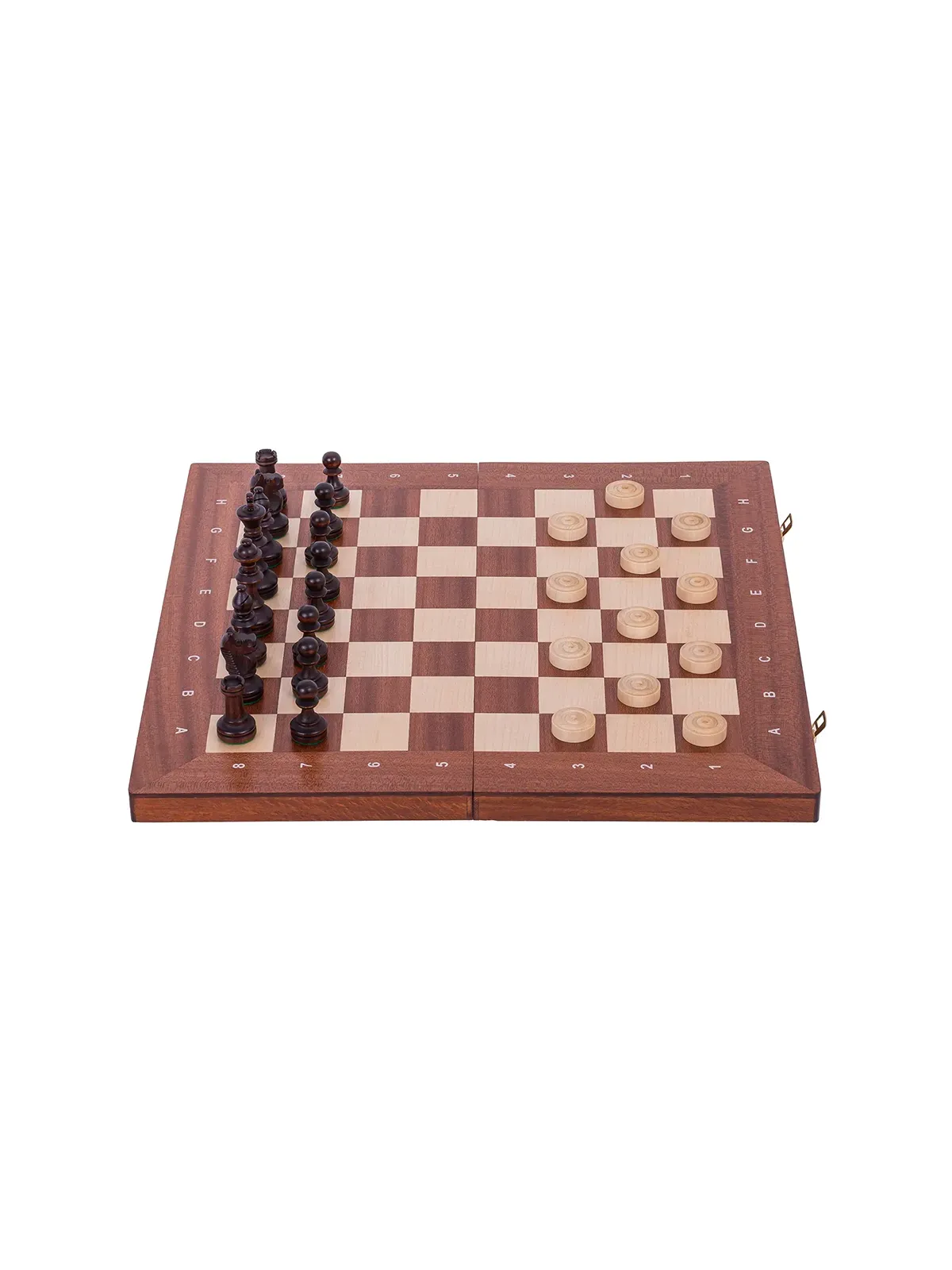 Schach + Dame - L - Online Schach Shop - sklep-szachy.pl