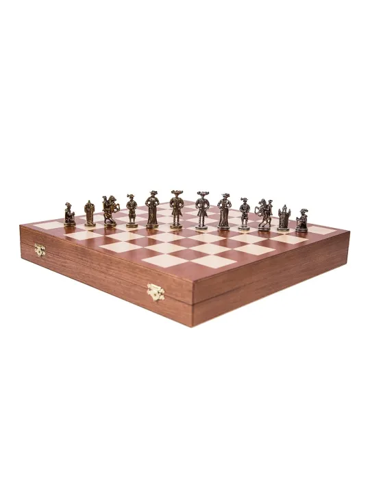 Chess Pieces Swiss - Metal lux