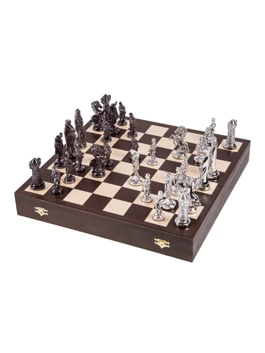 Chess Medieval - Silver Edition