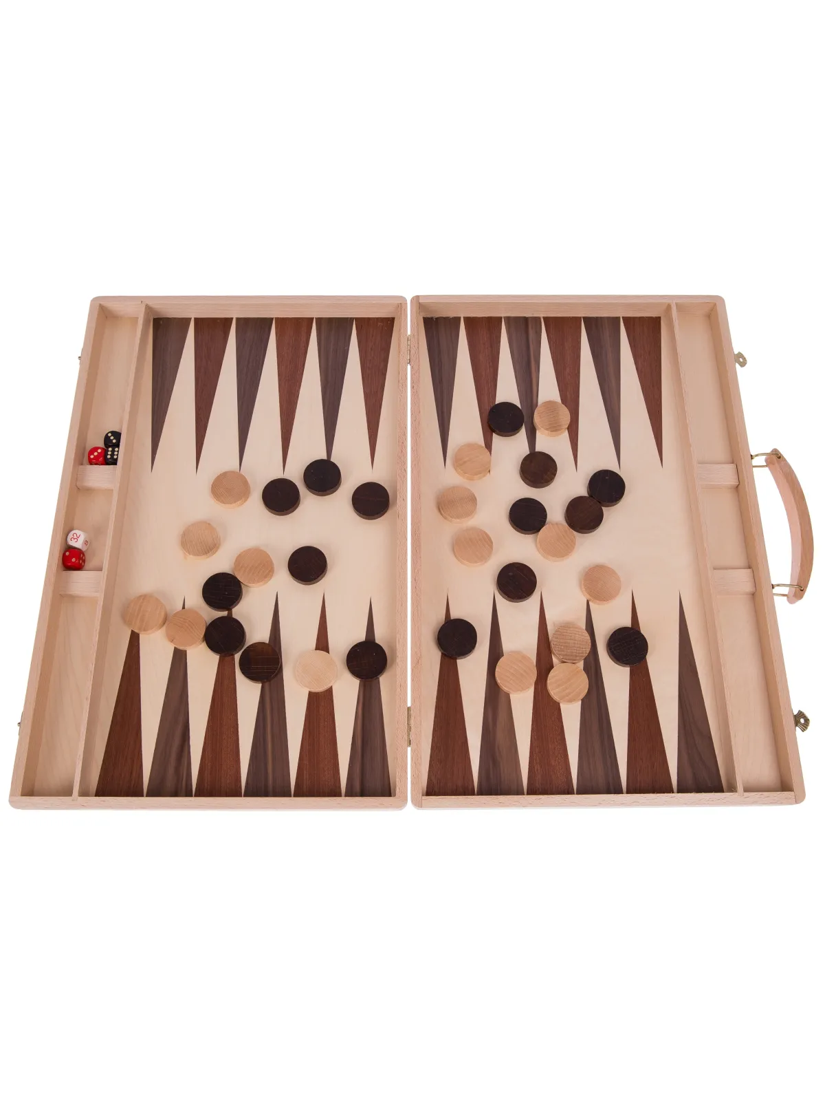 Backgammon 40 - Beech