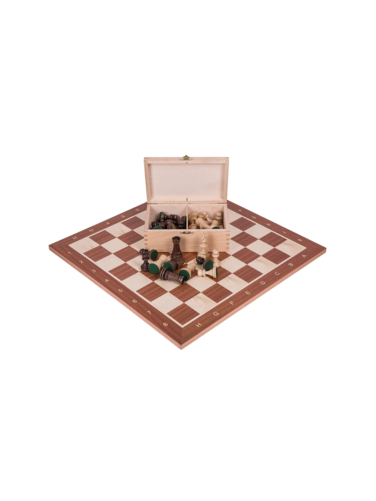 Profi Chess Set No 5 - Mahogany